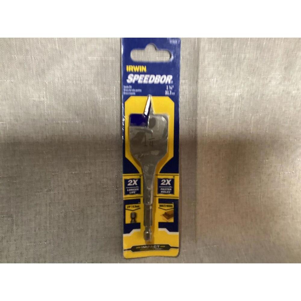 IRWIN SPEEDBORE SPADE BIT 1-1/4"